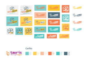 O novo símbolo e topologia criados para o seguimento do projeto de Design de Logo para a Nutricionista Esportiva Viviane, com sua marca Viva Bem Nutrição, foi alterado de acordo com as orientações da empreendedora, que atua em Santa Catarina RS. Procurando dar mais movimento e humanizar a composição, um figura humana abstrata foi integrada à nova síntese da flor de lótus. Ambos elementos se fundem criando uma harmonia equilibrada. A tipologia, em itálico, com alfabeto moderno e sem grandes transições de serifas, é um tanto imponente, mas em ângulo transmite ainda as ideias de ciência e tecnologia no estudo na Nutrição. As cores, um azul puxando para o petróleo reforça um conceito de profissionalismo e seriedade, enquanto as outras três cores: o carmim, o amarelo-mostarda e o azul-esverdeado, representam os grupos de alimentos e benefícios e também remete à ideia visual de uma cadeia de DNA. A composição é vibrante, traz movimento, personalização, confiabilidade. Sua alma de marca traz uma aura de saúde, vivacidade, uma expansividade e afetividade, mas com responsabilidade. Faça sua Logo com quem é especialista há 20 anos www.tauris.com.br (link na bio), acesse o site e clique no ícone do whatsapp e saia falando ao vivo comigo. #nutricao #nutrition #esporte #dieta #emagrecimento #logo #logotype #design #designlogo #logomarca #marca #branding #designer #desygner #tauris